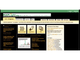 Gov Info Mashups