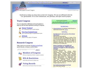 Gov Info Mashups
