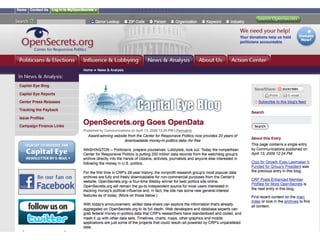 Gov Info Mashups