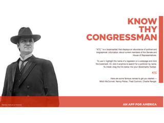 Gov Info Mashups