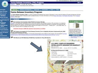 Gov Info Mashups