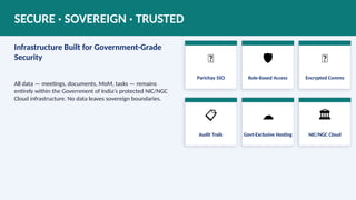 Secure Nic In Gov in Secure Intranet AI-Powered Digital Workplace for Government | PPTX