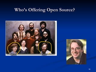 Who’s Offering Open Source? Gates Allen  