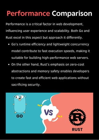 Go vs Rust: The Ultimate Guide to Choosing Your Next Language | PDF