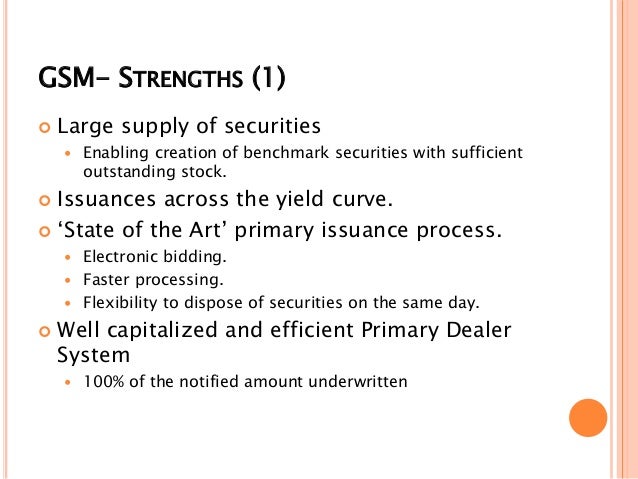 Govt Securities Market Ppt
