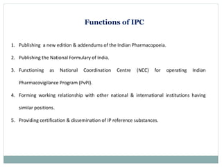Role of all the Govt. pharma regulator Bodies.pptx