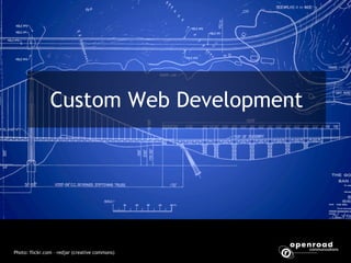 Custom Web Development Photo: flickr.com – redjar (creative commons) 