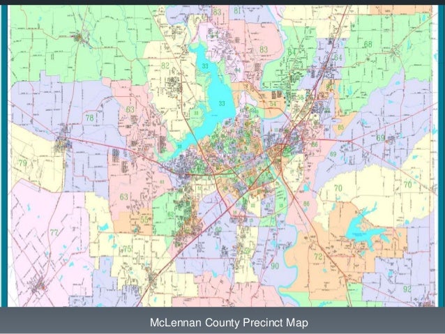 mclennan county precinct map Govt 2306 Ch 4 mclennan county precinct map