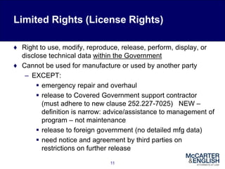 Government Rights in Data Under DoD Contracts | PDF