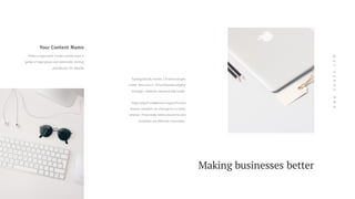 WWW.GOWEA.COM
Making businesses better
Your Content Name
Make a type book known printer took a
galley of type good user extensible testing
procedures for reliable
Synergistically evolve 2.0 technologies
rather than just in time initiatives deploy
strategic networks dynamically target.
High-payoff intellectual capital Pursue
diverse catalysts for change for in meta
services. Proactively fabricate one to one
materials via effective e-business.
 