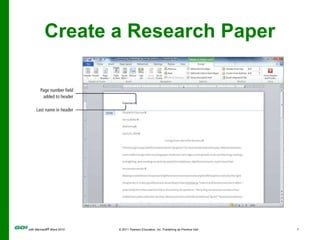 MS Word Chapter 3 PPT | PPTX