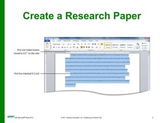 MS Word Chapter 3 PPT | PPTX