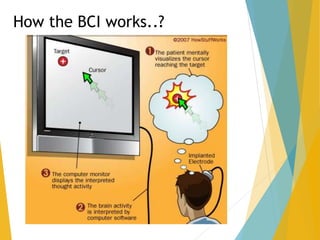 How the BCI works..?
 