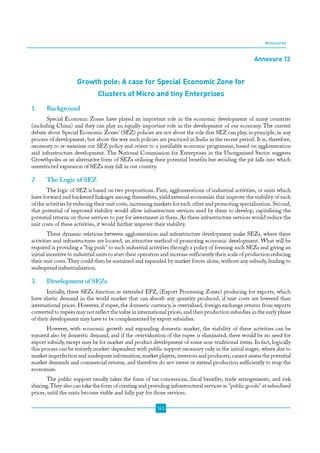 Gowth Pole Programme for Unorganised Sector Enterprise Development