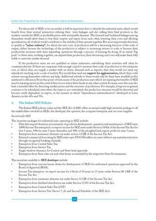 Gowth Pole Programme for Unorganised Sector Enterprise Development