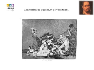   Los desastres de la guerra , nº 5: «Y son fieras».  