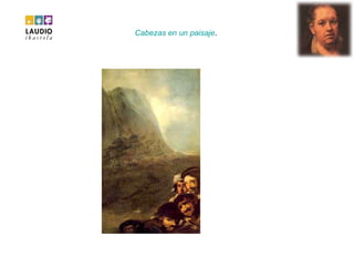 Cabezas  en un  paisaje .  