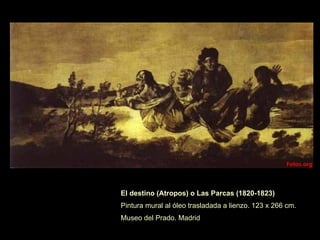 La Leocadia (1820-1823)   Pintura mural al óleo trasladada a lienzo.   147,5 x 129,4 cm. Museo del Prado. Madrid 