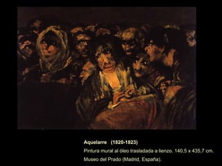 Una sala de la Real Academia de Bellas Artes de San Fernando.  