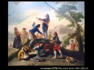 La cometa (1778)   Óleo sobre lienzo.  269 x 285 cm. 