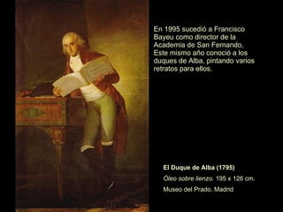 Autorretrato en el taller.  1795 42 x 28 cm. Real Academia de Bellas Artes de San Fernando, Madrid 