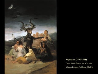 Goya sigue haciendo retratos pero ya ha alcanzado una posición profesional más elevada que le permite no hacer concesiones en sus obras.  En 1799 es nombrado primer pintor de cámara  con una alta remuneración económica. Pinta los retratos de los reyes Carlos IV y Mª Luisa.   Carlos IV vestido de cazador (1799)   Óleo sobre lienzo.  210 x 130 cm. Palacio Real. Madrid 
