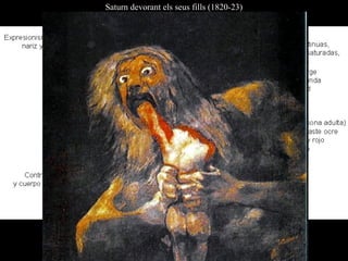 Saturn devorant els seus fills (1820-23)
 