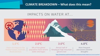 https://climatenexus.org/international/ipcc/comparing-climate-impacts-at-1-5c-2c-3c-and-4c/
CLIMATE BREAKDOWN – What does this mean?
 