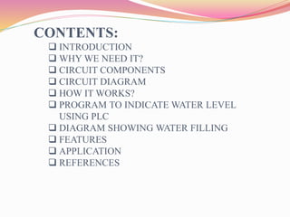 WATER LEVEL CONTROLLER | PDF
