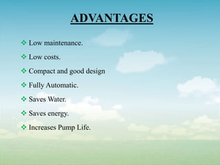 WATER LEVEL AUTOMATIC PUMP CONTROLLER | PPTX