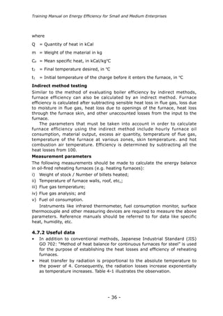 Training Manual on Energy Efficiency for Small and Medium Enterprises | PDF