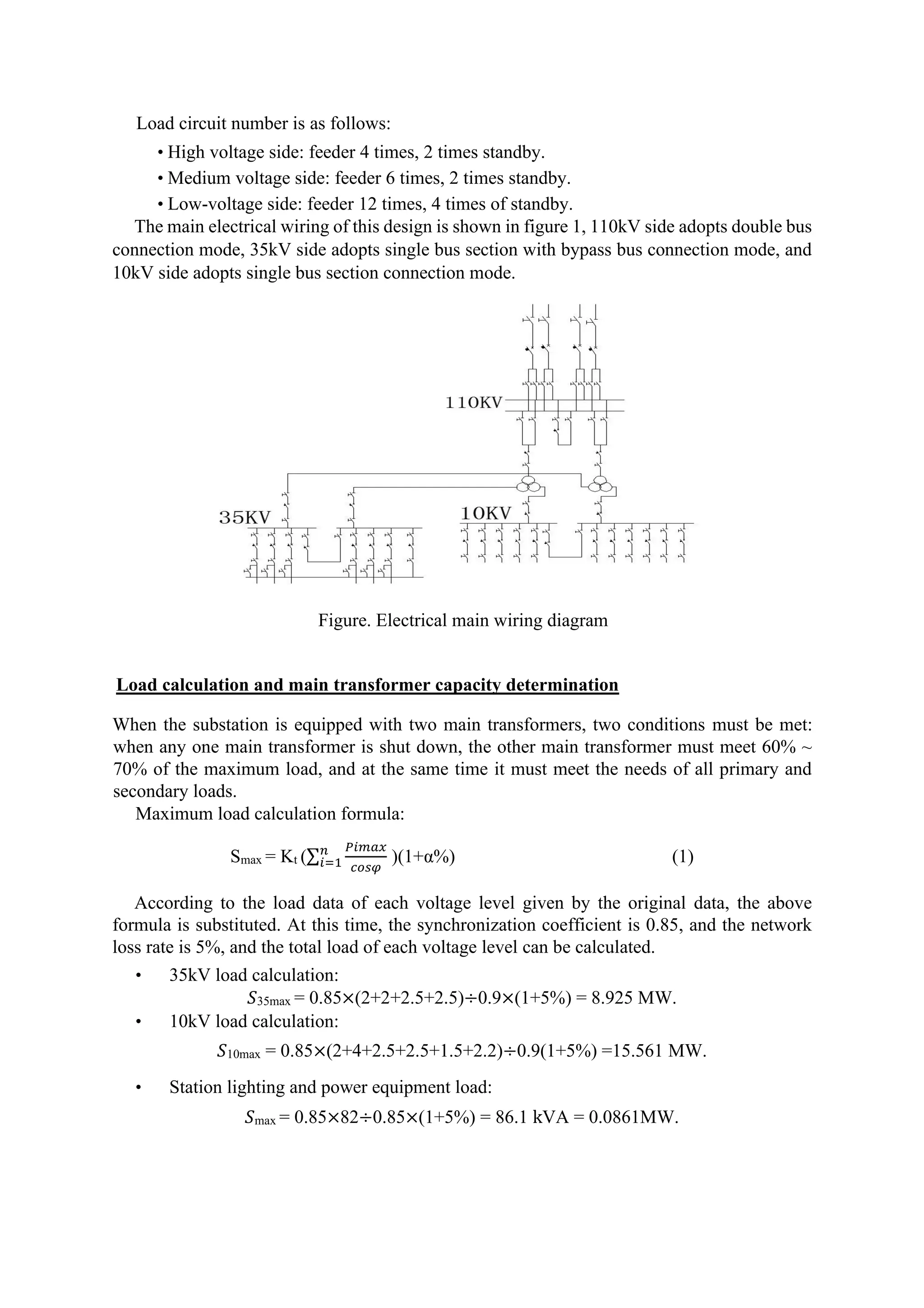 Design of substation (with Transformer Design) | PDF