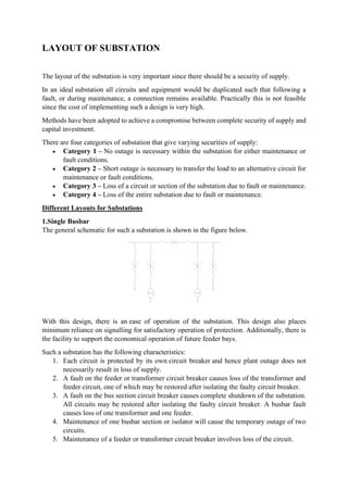 Design of substation (with Transformer Design) | PDF