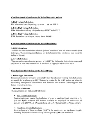 Design of substation (with Transformer Design) | PDF