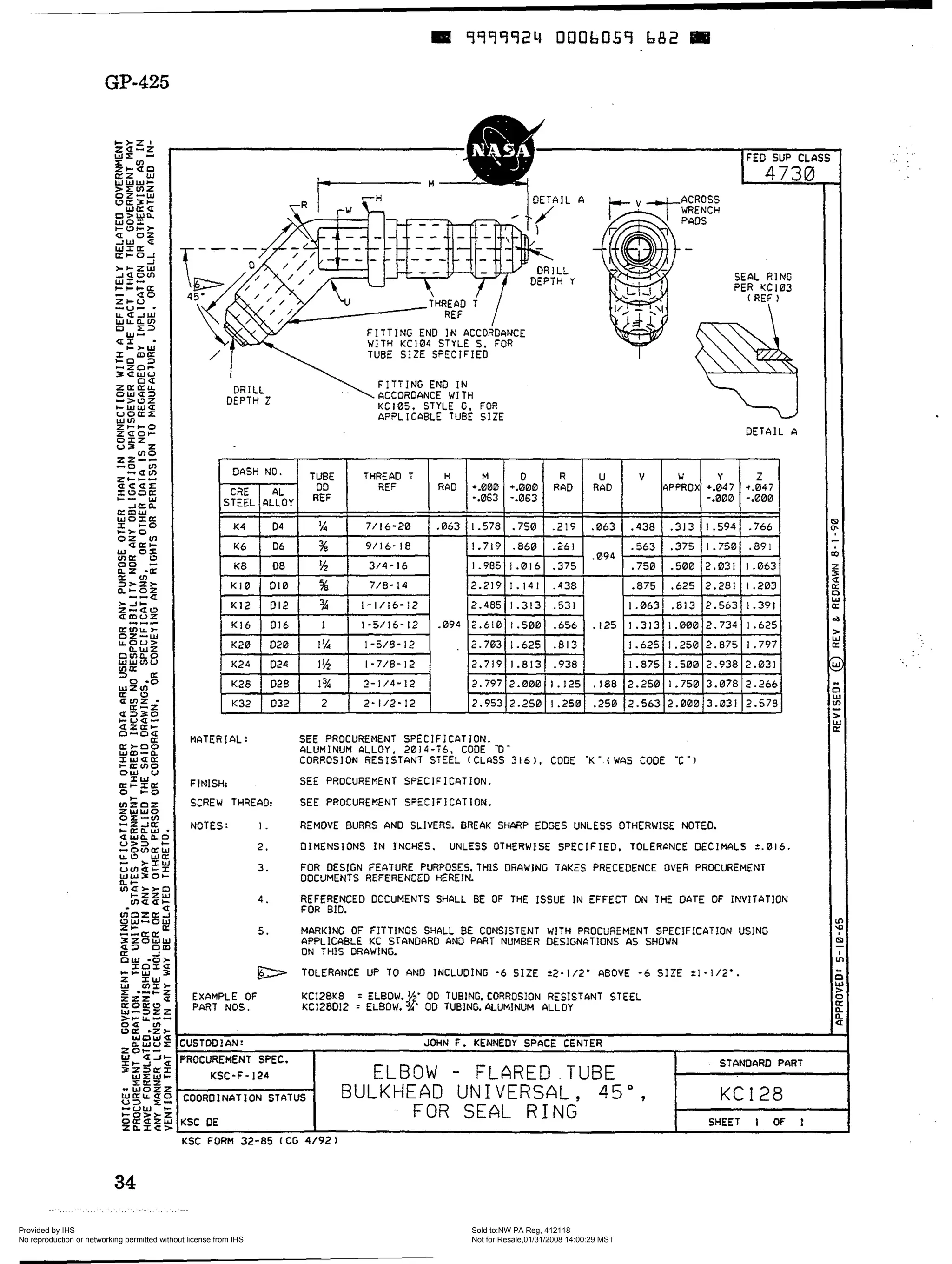 Fluid Fitting Engineering Standard GP-425 REV G.pdf