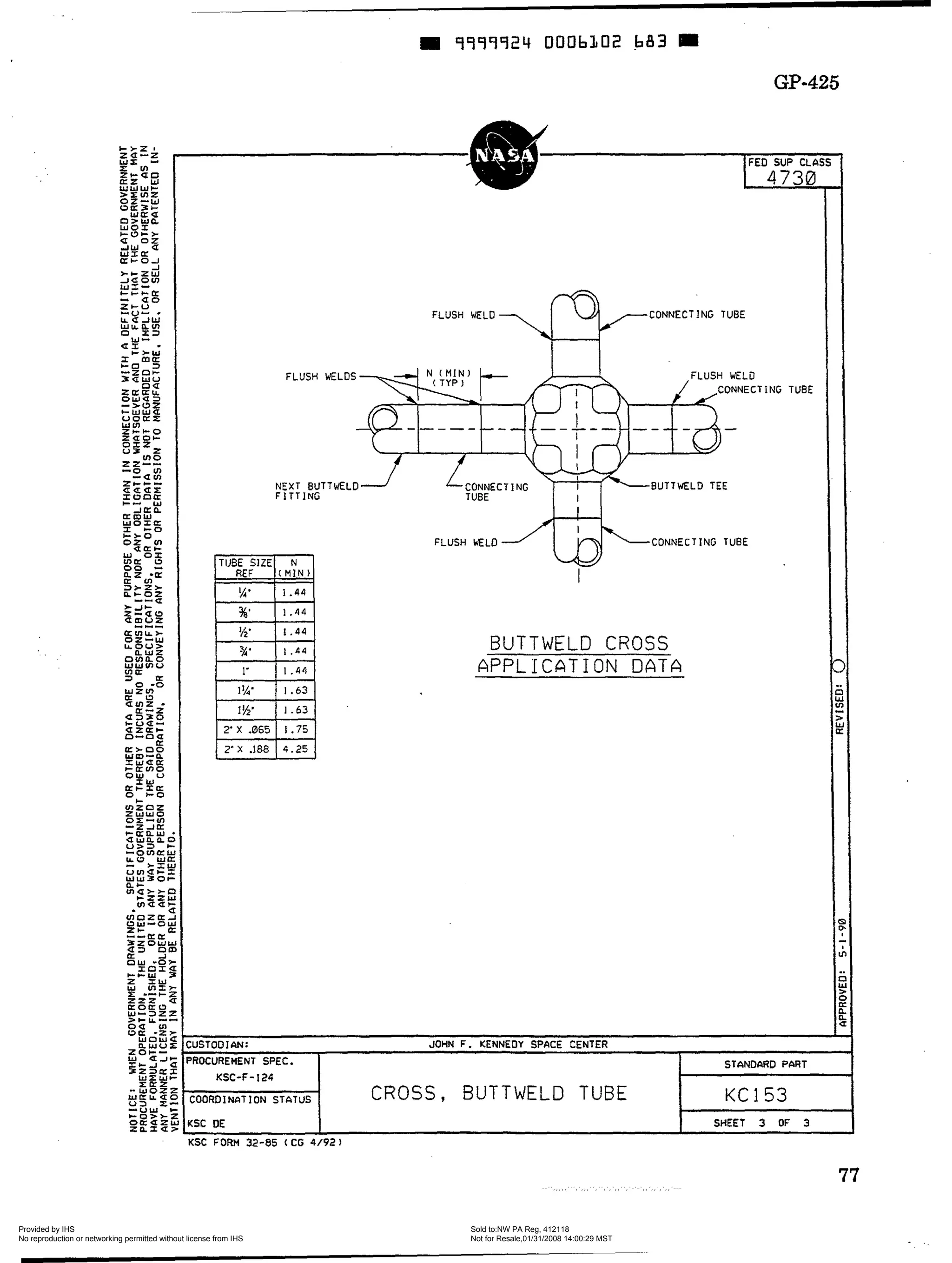 Fluid Fitting Engineering Standard GP-425 REV G.pdf