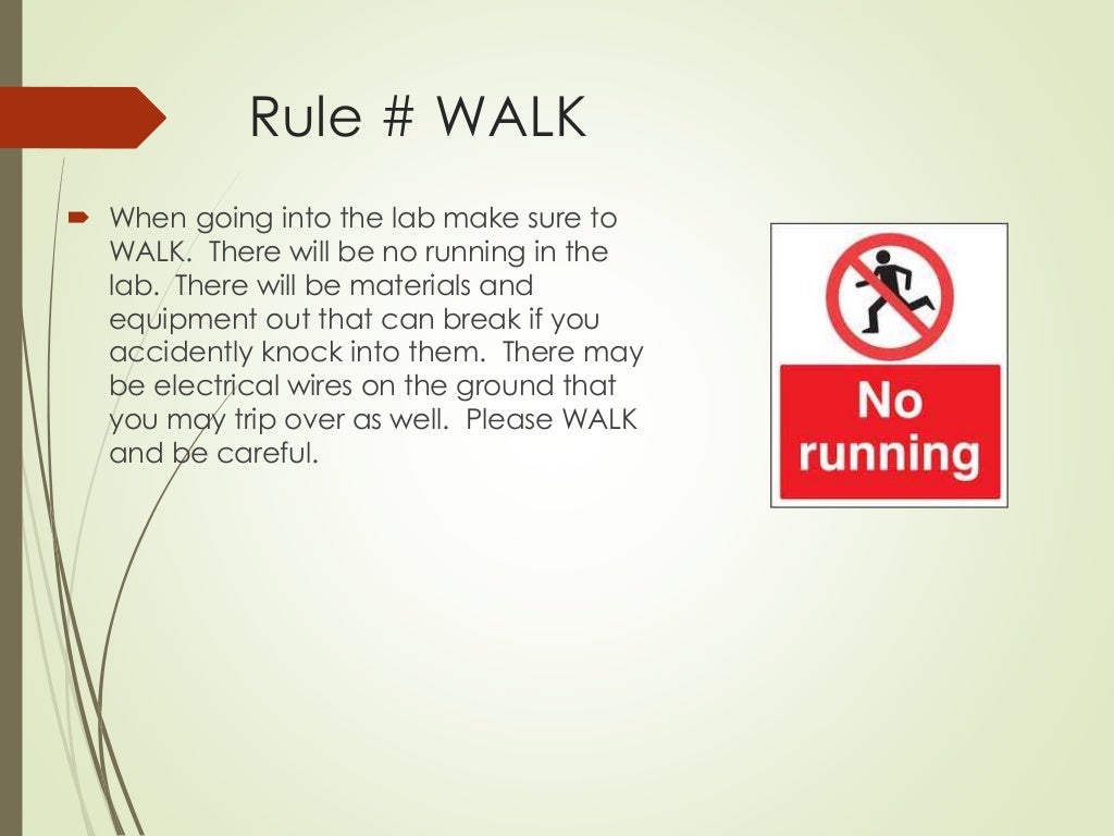 Dental laboratory rules and safety guidelines