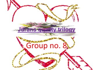 Jurans quality trilogy

   Group no. 8
 