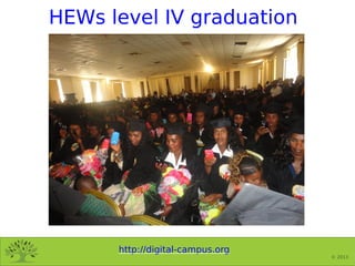 http://digital-campus.org
© 2013
HEWs level IV graduation
 
