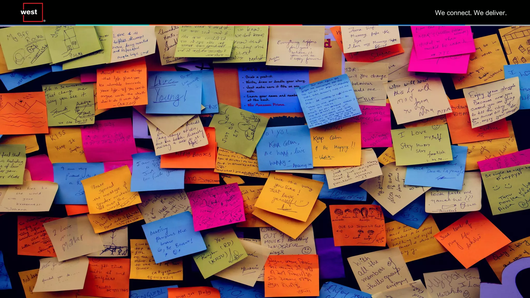 35
We connect. We deliver.
 