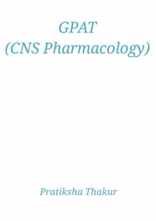 GPAT (CNS Pharmacology) 