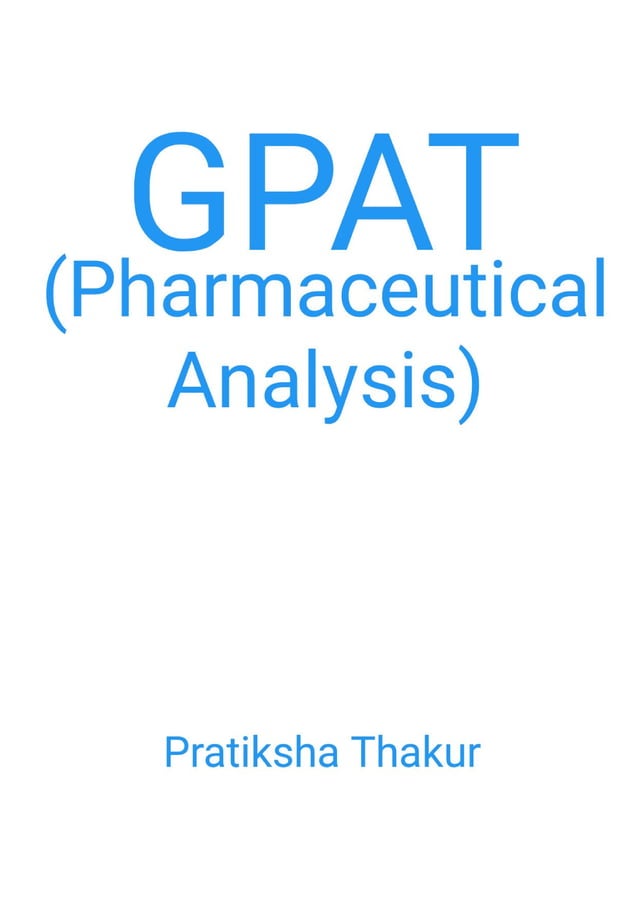 gpat-pharmaceutical-analysis