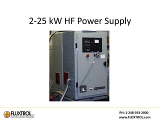 2-25 kW HF Power Supply
 