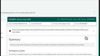 Digitising Social Care
GP Connect: Summary
 
