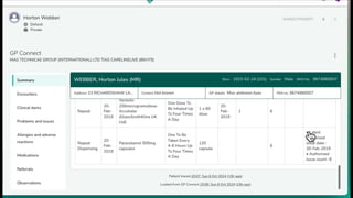 Digitising Social Care
GP Connect: Encounters
 