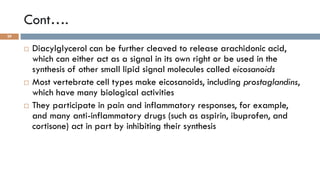 GPCRs and their second messengers