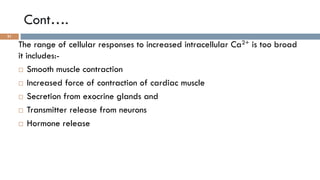 GPCRs and their second messengers