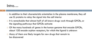 GPCRs and their second messengers