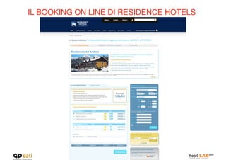 IL BOOKING ON LINE DI RESIDENCE HOTELS
 