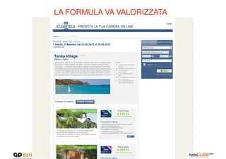 LA FORMULA VA VALORIZZATA
 